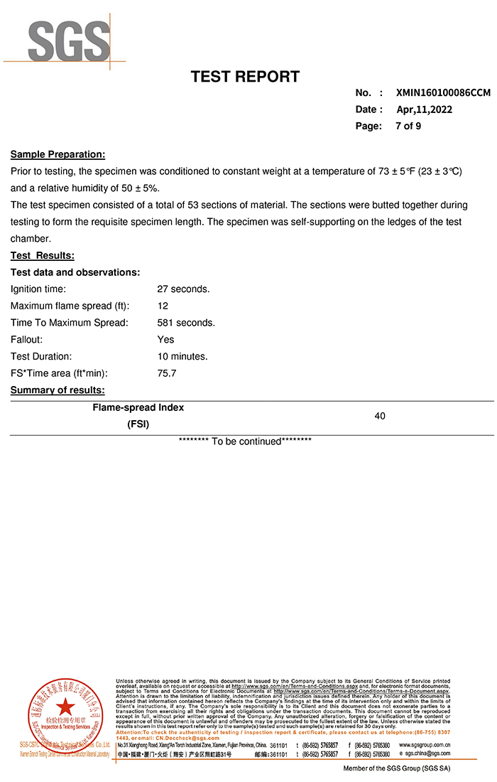 TEST REPORT7